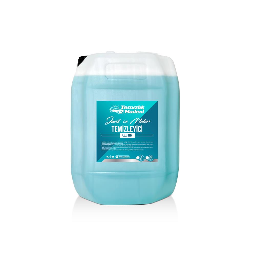Temizlik Madeni Jant ve Motor Temizleyici W8 - 20 LT