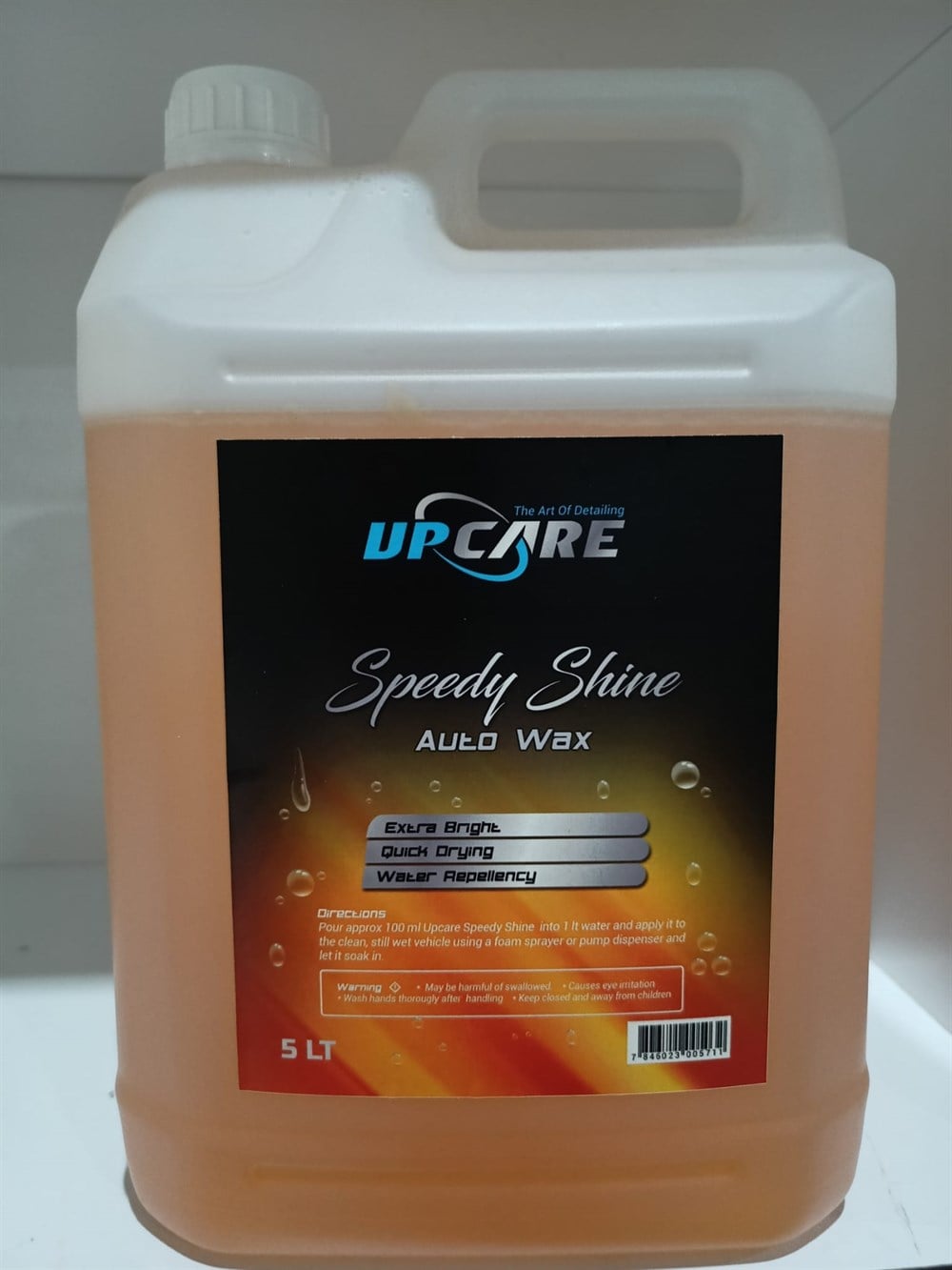 Upcare Speedy Shine Auto Wax - Hızlı Cila 5LT