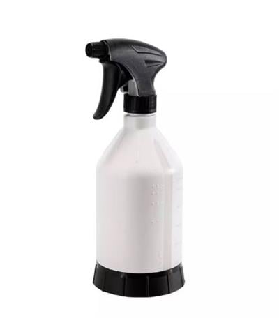 EPOCA A-TYPE 0.6 Kimyasal Dayanımlı El Tipi Sprey Şişe 600 ml - Beyaz/Siyah (NBR)