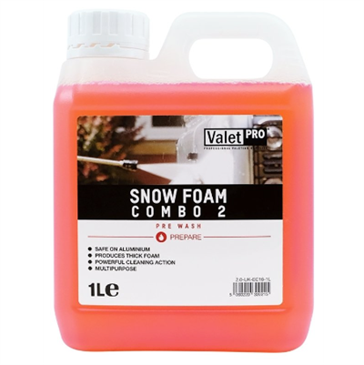 Valet Pro Snow Foam Combo 2 - Köpüklü Yıkama Şampuanı 1 LT