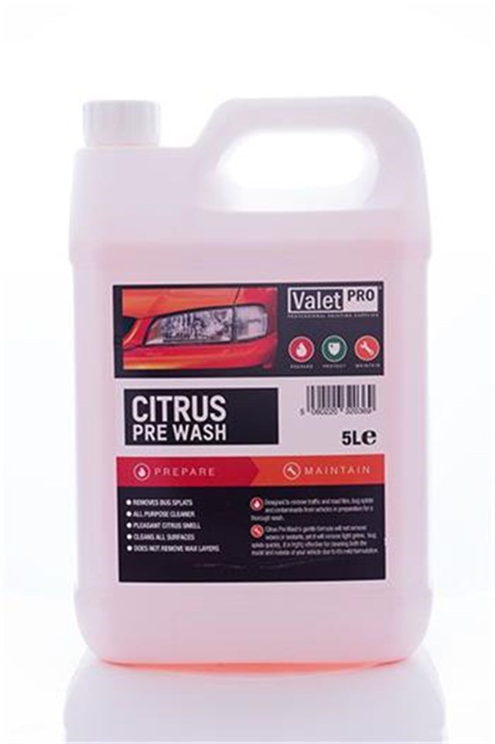  ValetPRO Citrus Pre Wash Çok Amaçlı Temizleyici - 5L