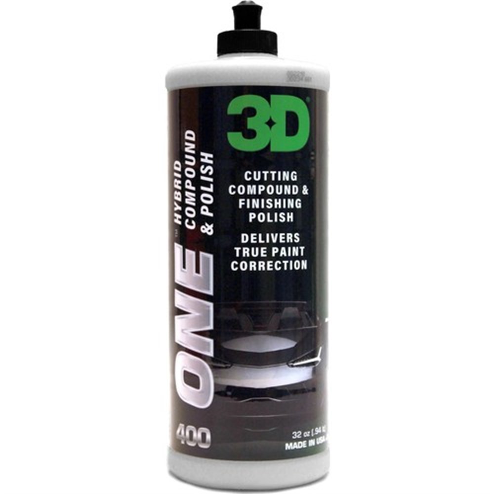 3D One Hybrid Çizik Alma - Bitirici Cila 946 Ml. 400OZ32