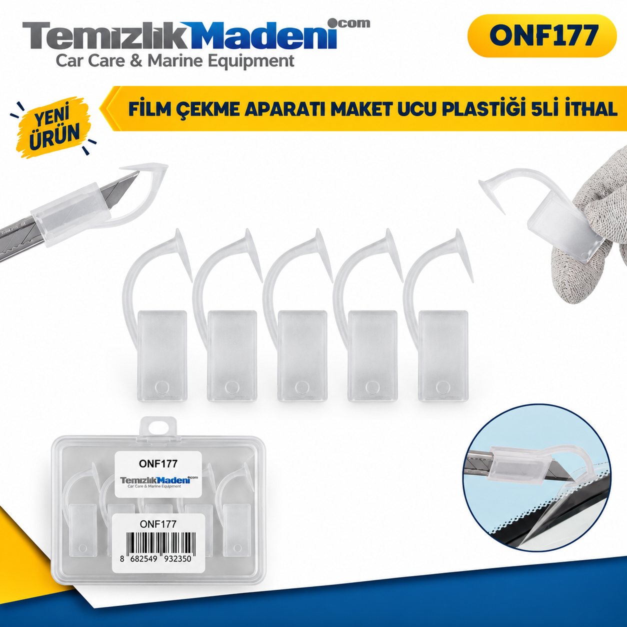 FİLM ÇEKME APARATI MAKET UÇU PLASTİĞİ 5 Lİ İTHAL