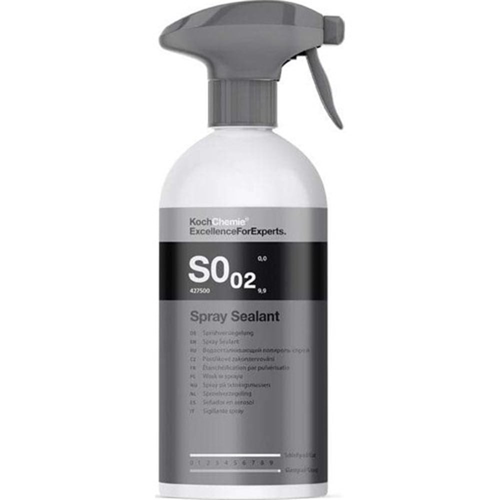 Koch Chemie S0.02 Spray Sealant - Hidrofobik Hızlı Cila - 500 ml