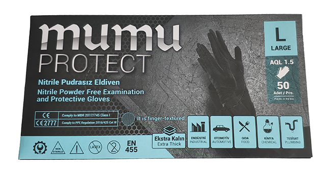 Mumu Protect Nitril Eldiven 50 adet