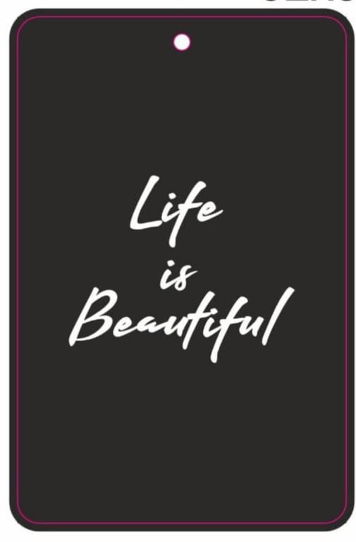 Temizlik Madeni Life is Beautiful  Asma Koku 10'lu 