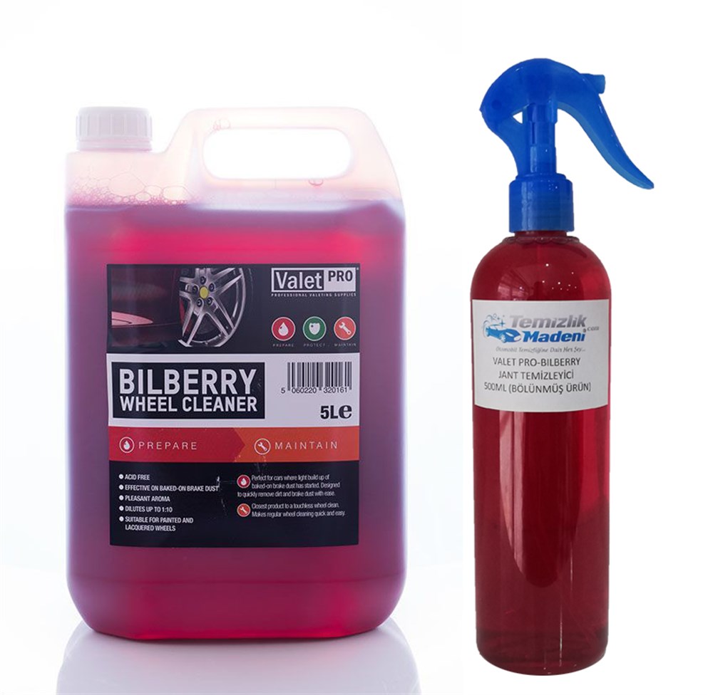 Valet pro - Bilberry Wheel Cleaner 500ML Bölünmüş
