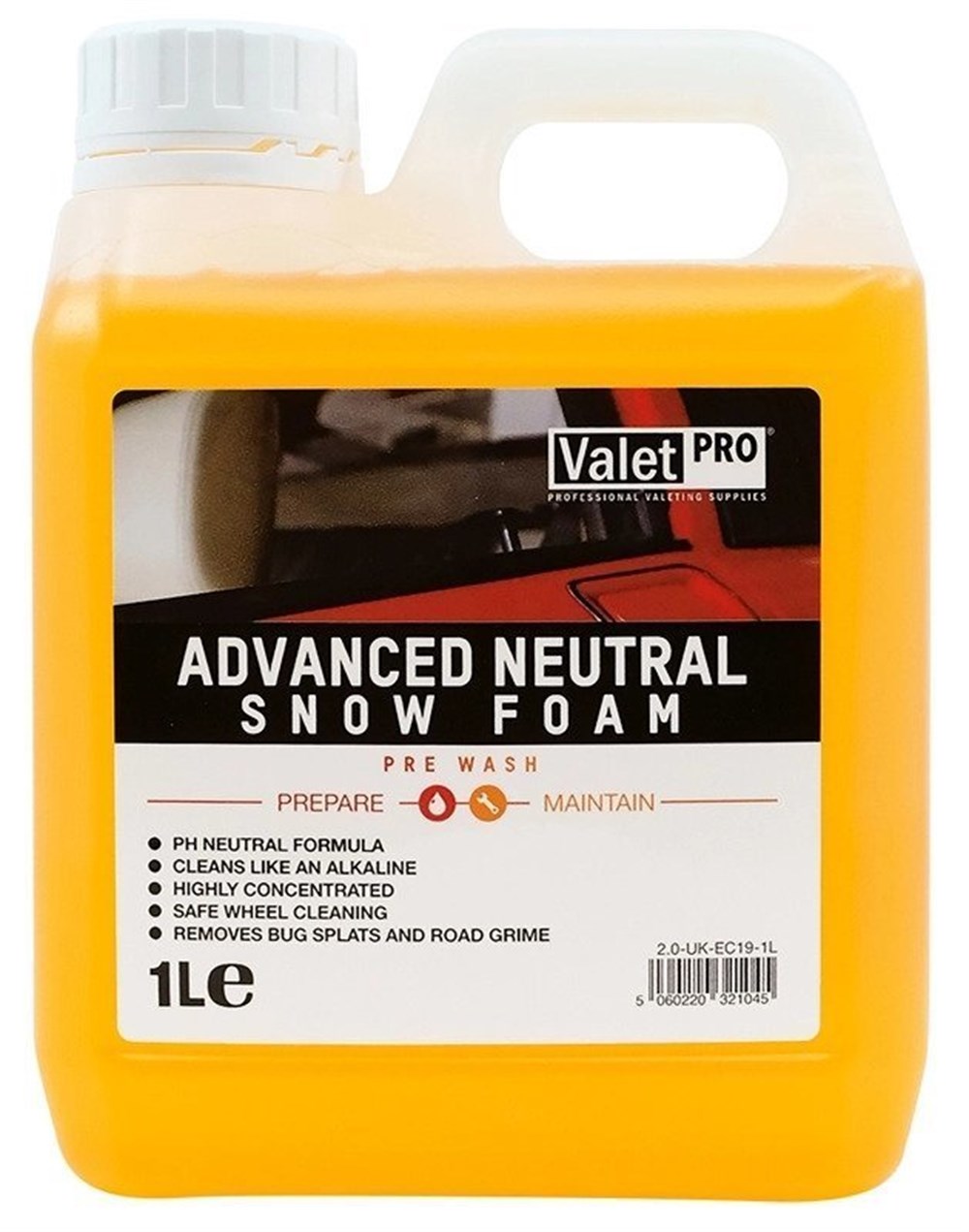 Valet Pro Yoğun ve Güvenli Yıkama Köpüğü - Advanced Neutral Snow Foam 1L