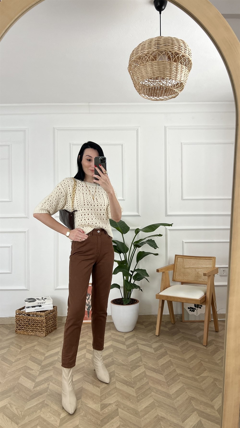 Acı Kahve Mom Jean