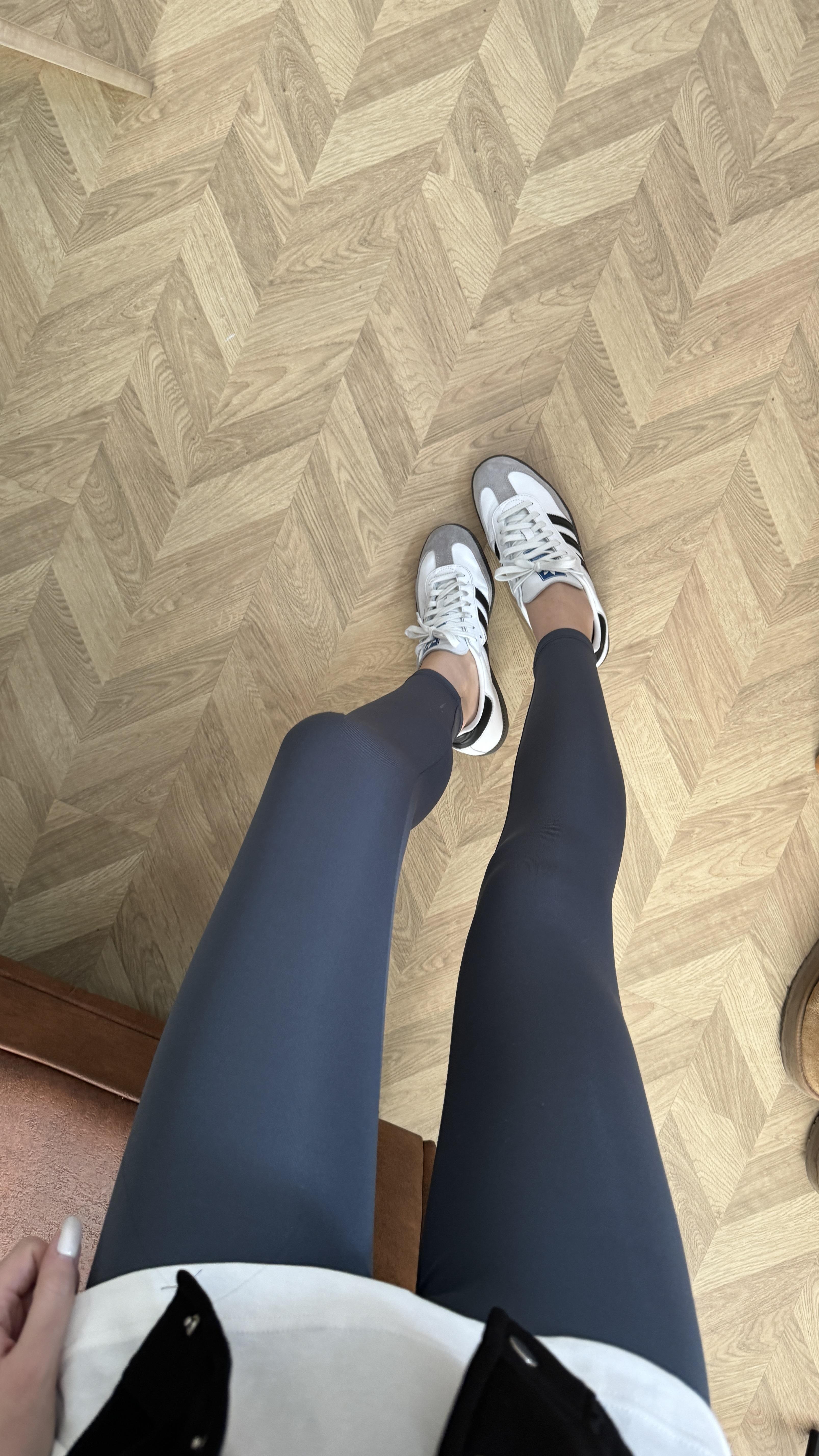 Füme Yüksek Bel Sporcu Tayt