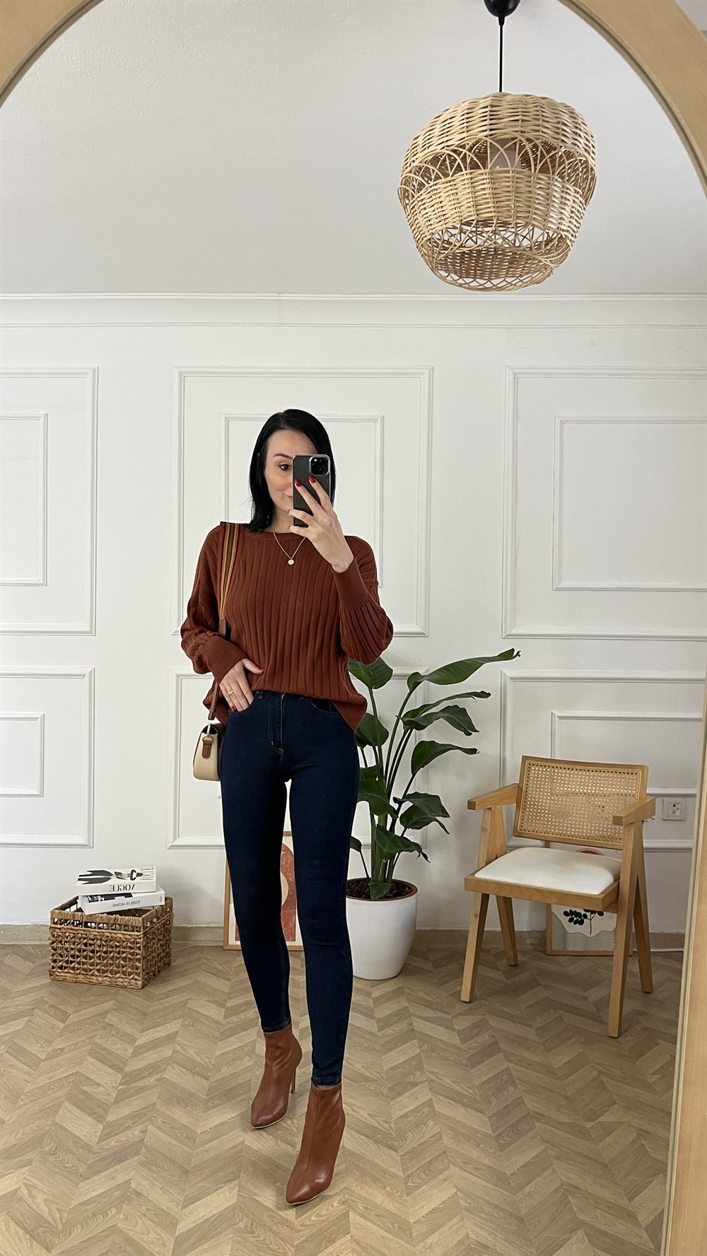 Lacivert Toparlayıcı Skinny Jean