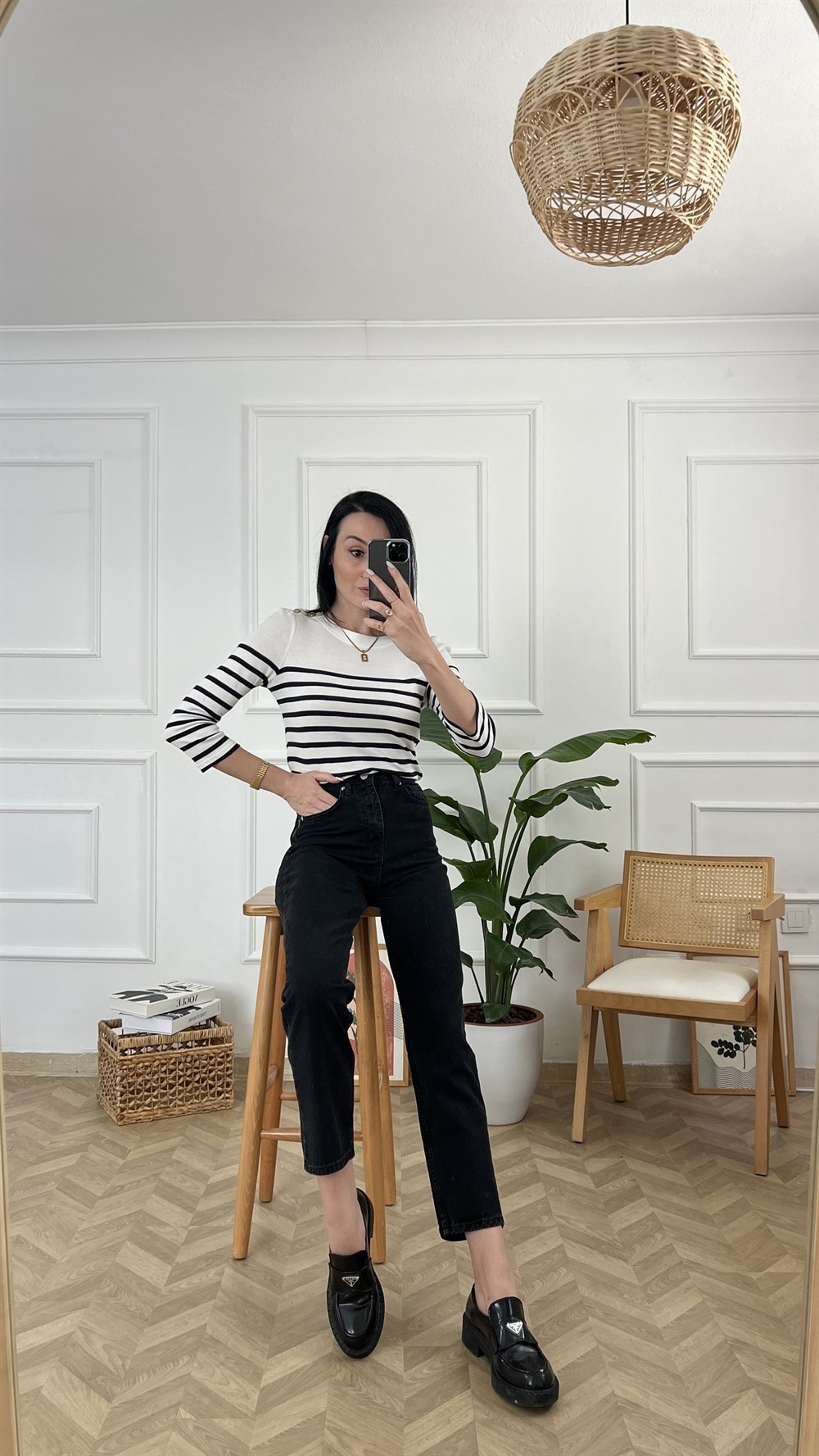Füme Mom Jean