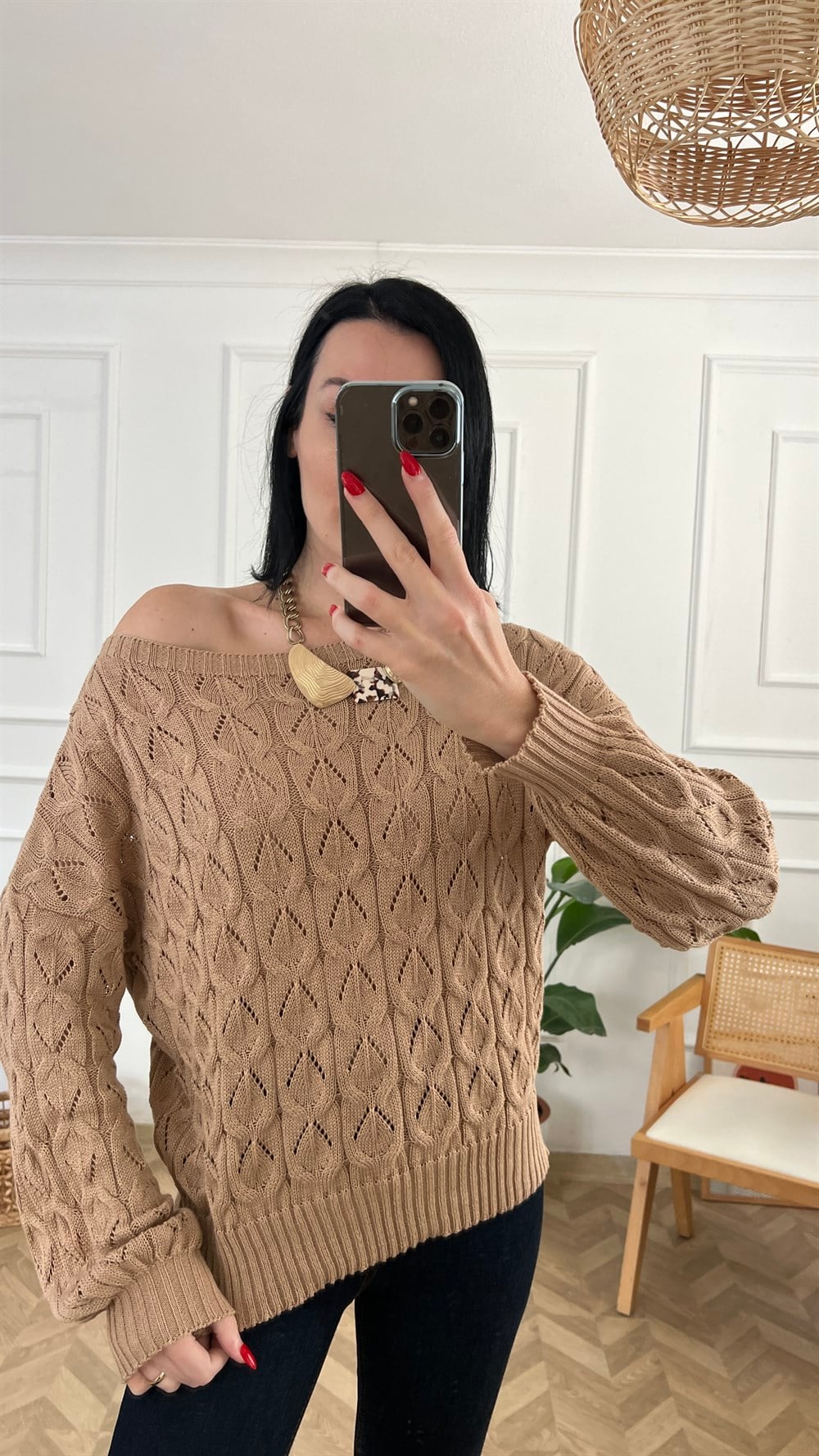 Sütlü Kahve Merserize Triko