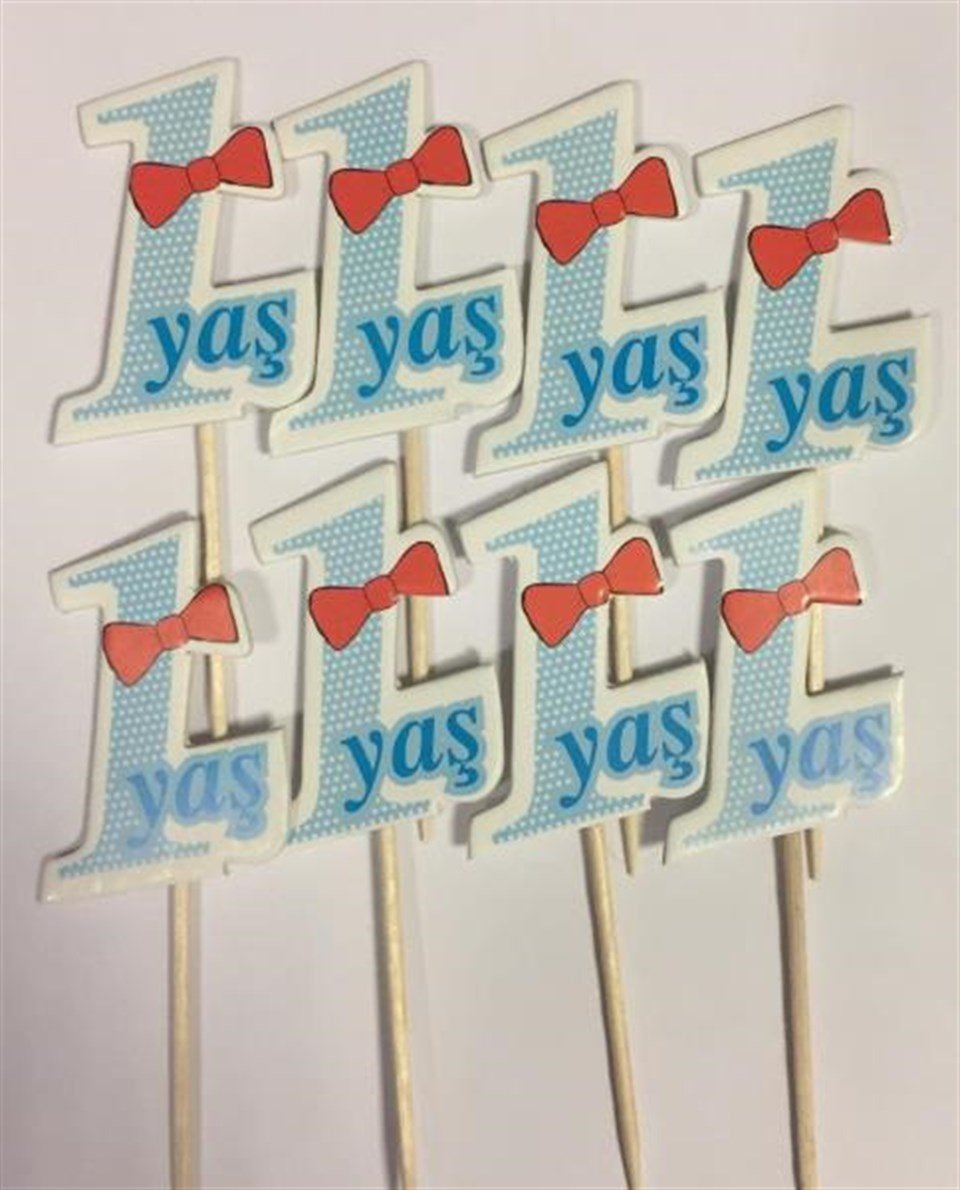 1 Yaş Şekilli Erkek Kürdan 20´li