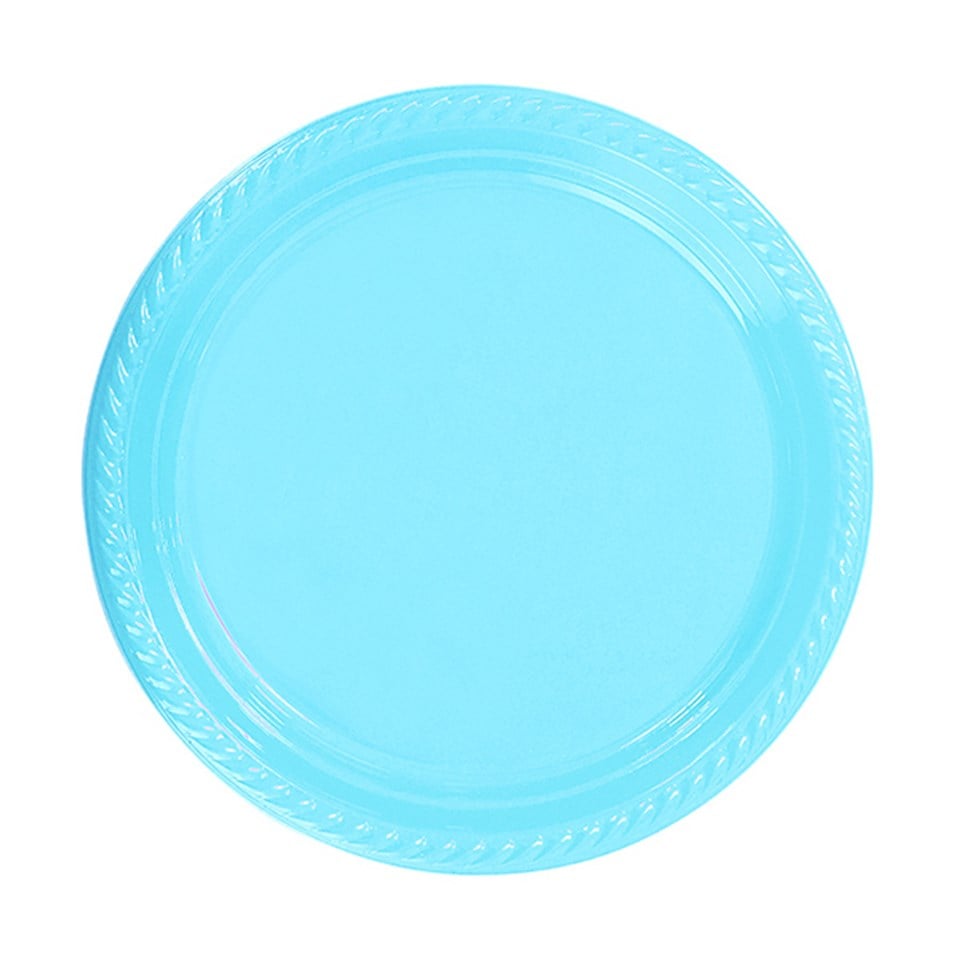 Bebe Mavi, Plastik Tabak 26cm 8li