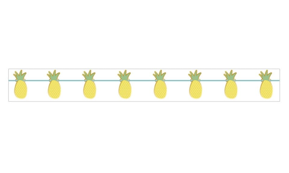 Altın Ananas Metalik Kağıt, Bayrak Dizisi 