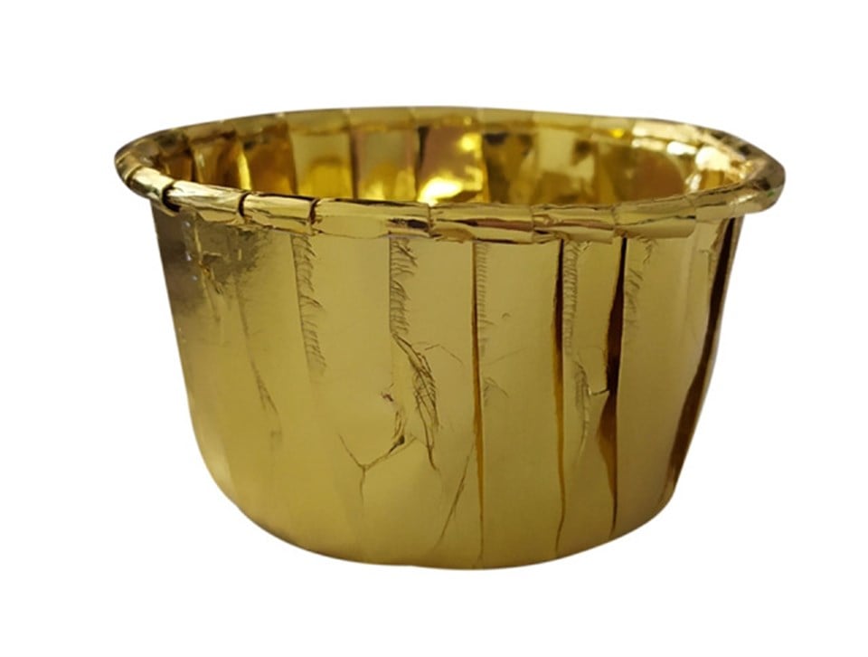 Altın Muffin Kek Kalıbı