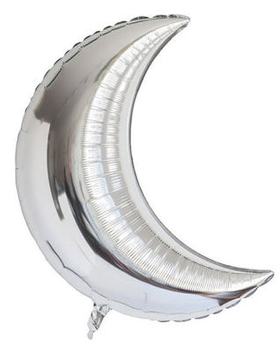 Ay, Folyo Balon Gümüş