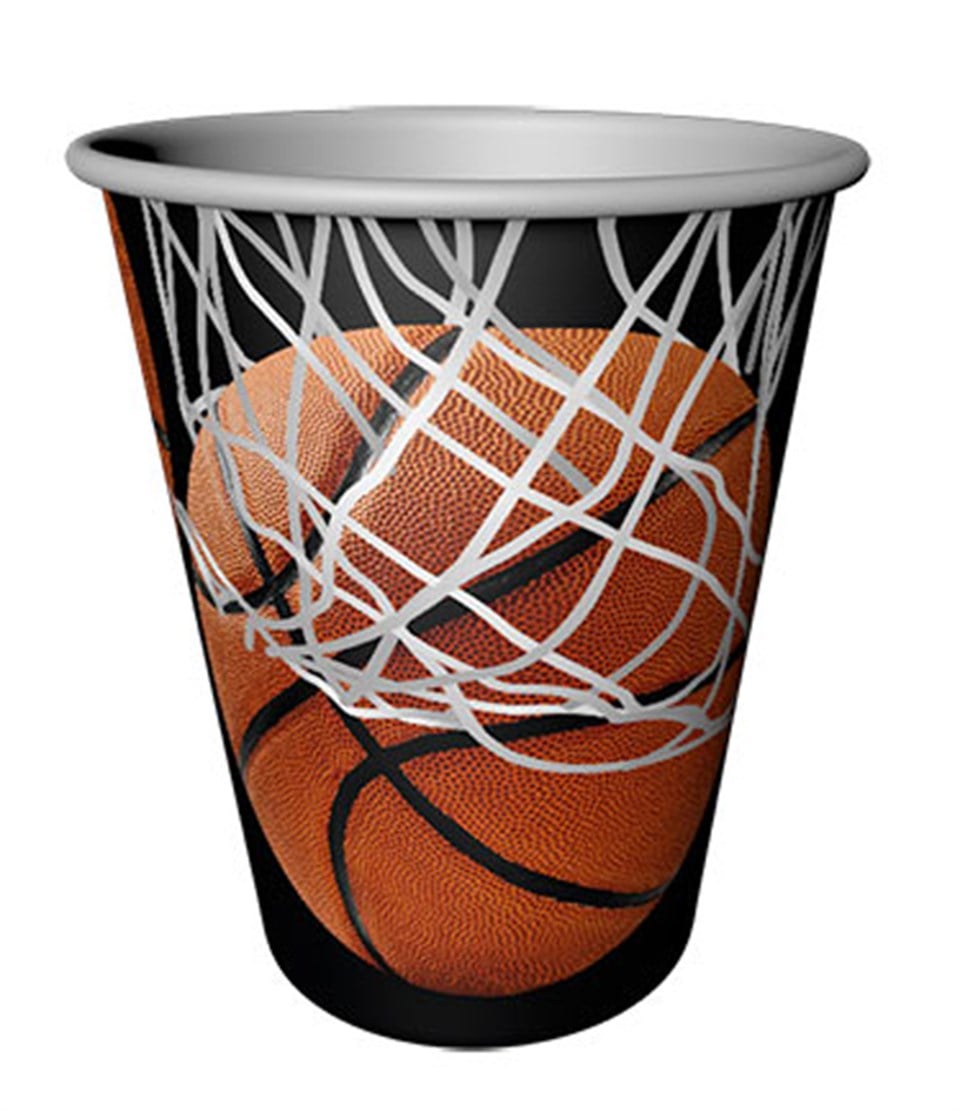 Basketbol Partisi Kağıt Bardak