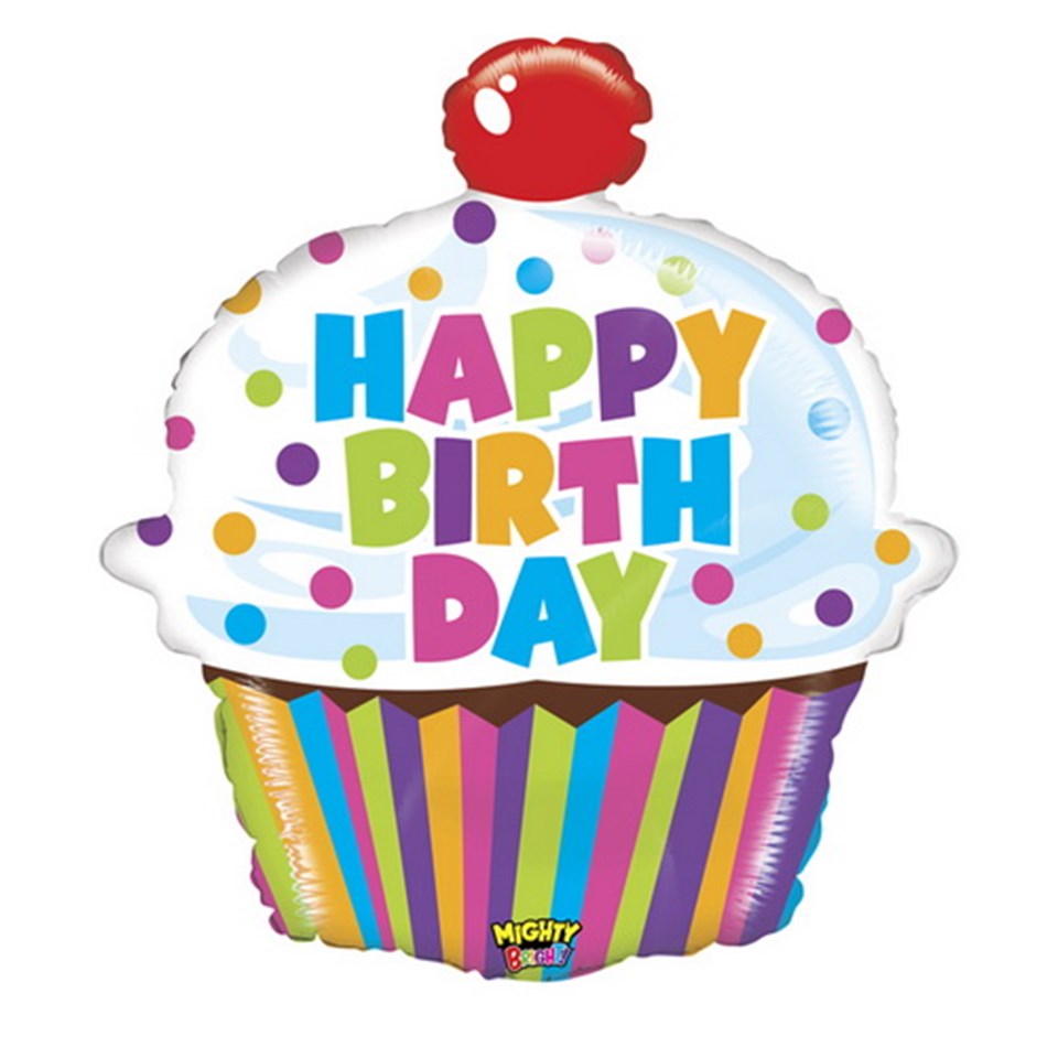 Birthday Cupcake, Folyo Balon