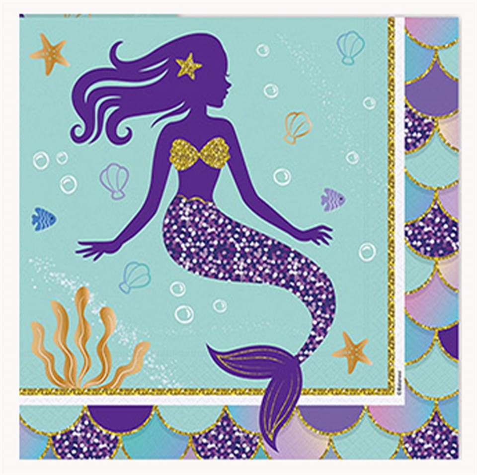 Deniz Kızı Partisi, Peçete