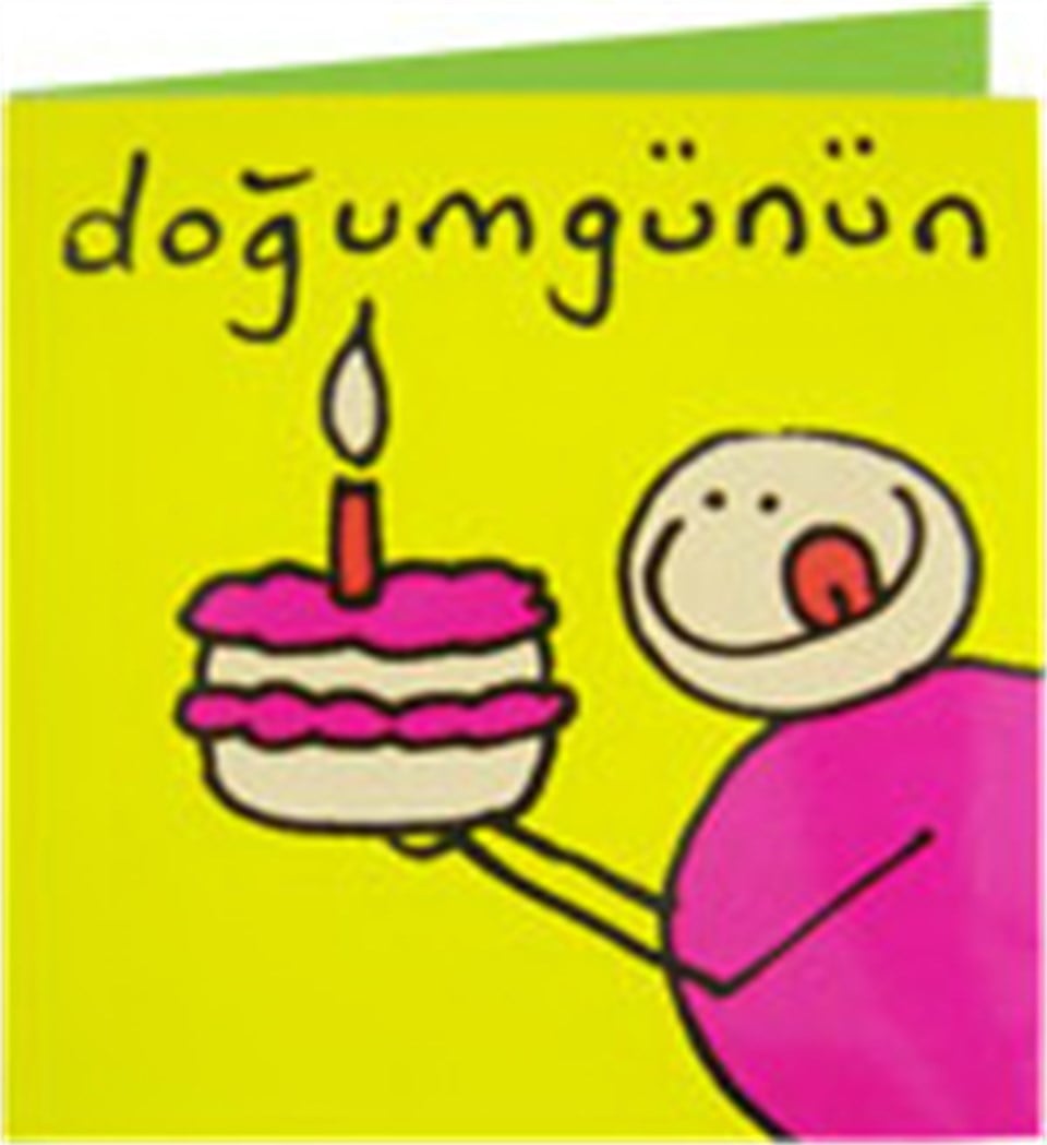Doğum Günün, Kart/Zarf