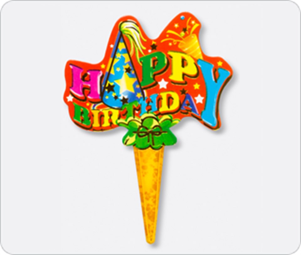 Happy Birthday Kırmızı Kürdan