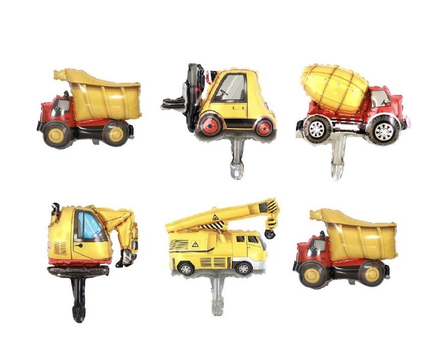 İnşaat Araçları, Folyo Balon 6lı