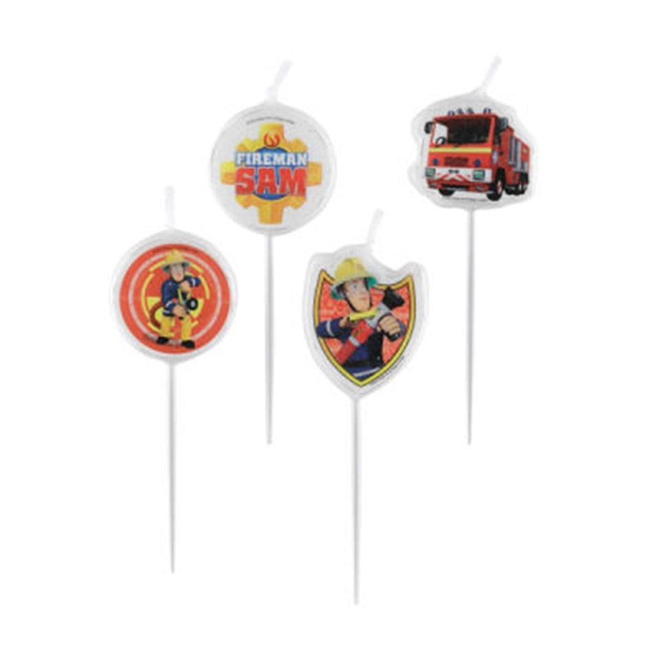 İtfaiyeci Sam, Şekilli Mumlar 4´lü