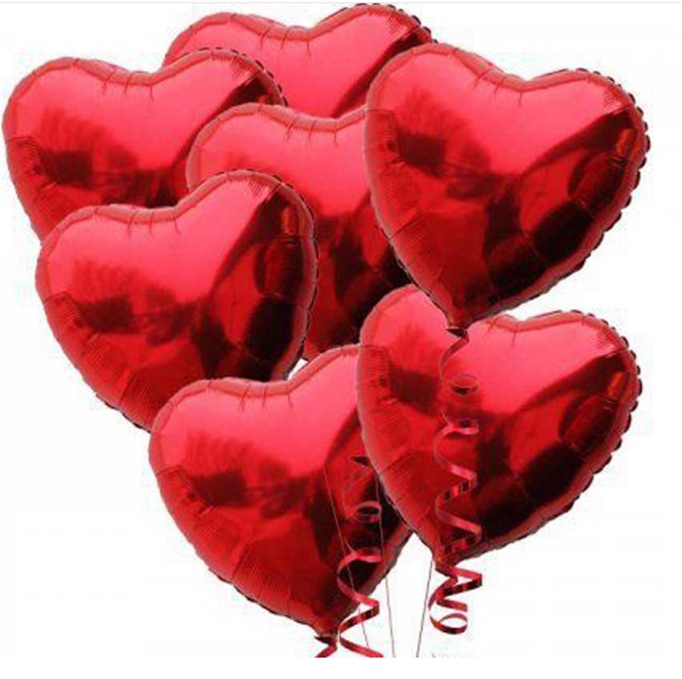 Kırmızı Kalp, Folyo Balon