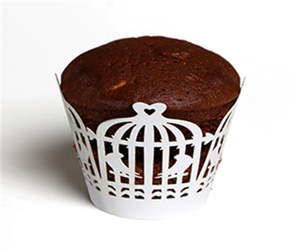 Kuş Kafesi Cupcake Kağıdı