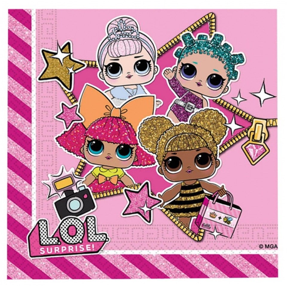 Lol Bebek Partisi, Peçete