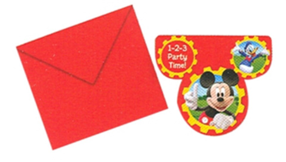 Mickey Club House, Davetiye