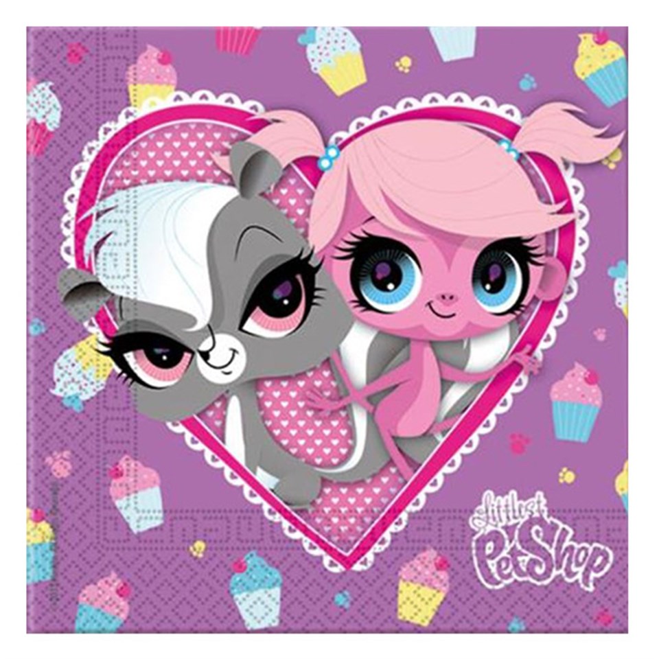 Minişler Littlest Pet Shop, Peçete