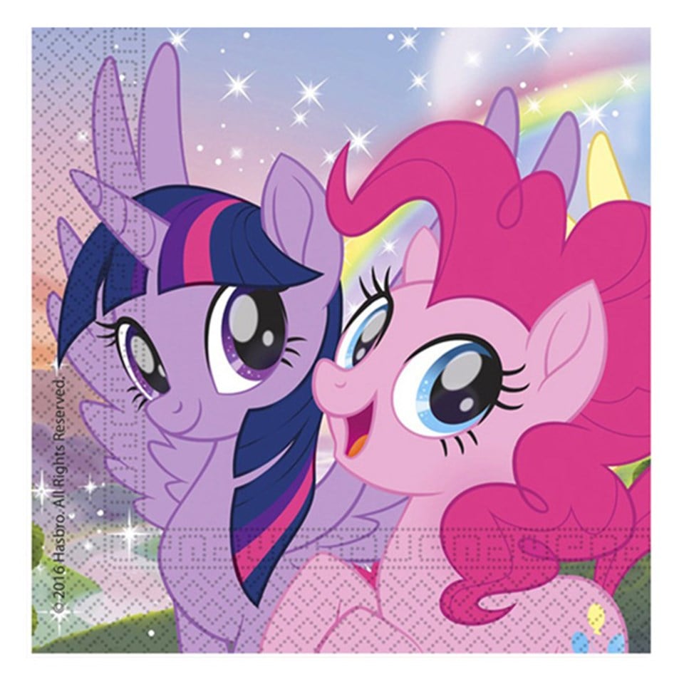 My Little Pony Rainbow, Peçete