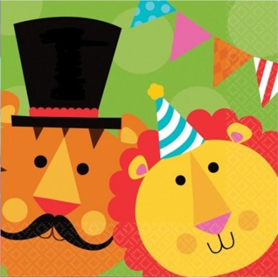 Neşeli Sirk, Peçete