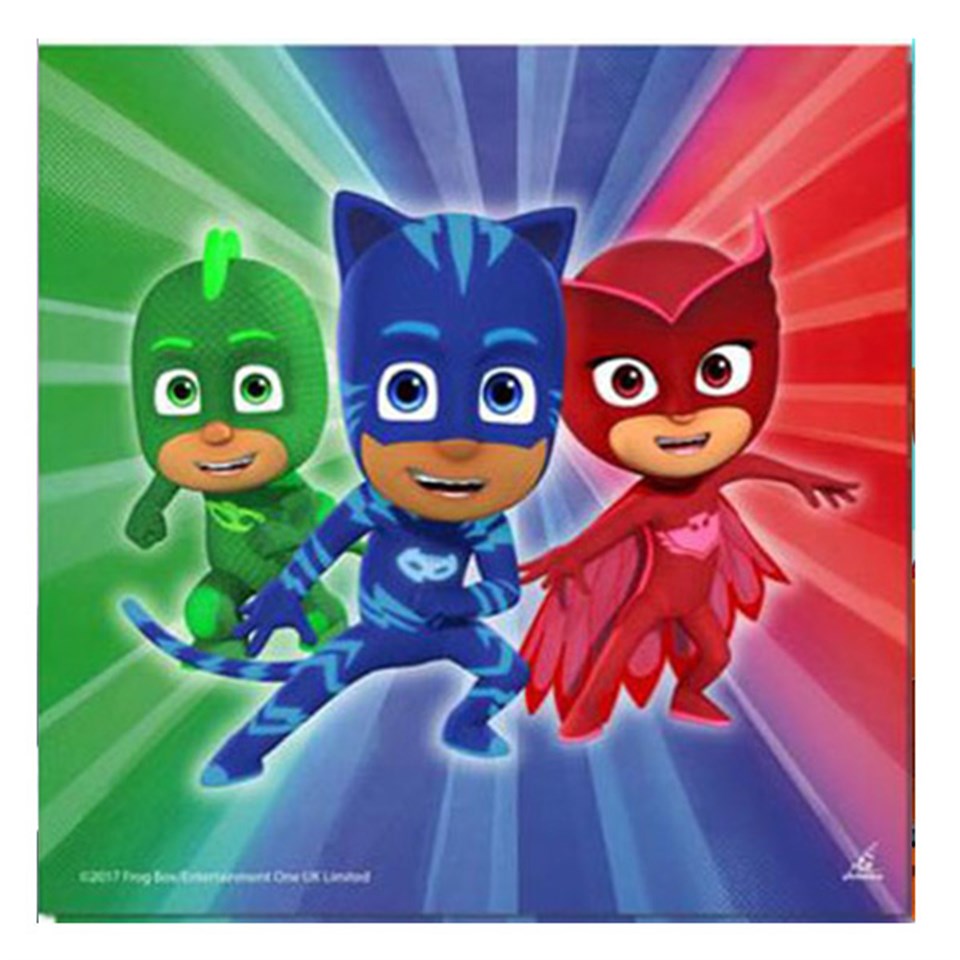 PJ Masks Pijamaskeliler, Peçete