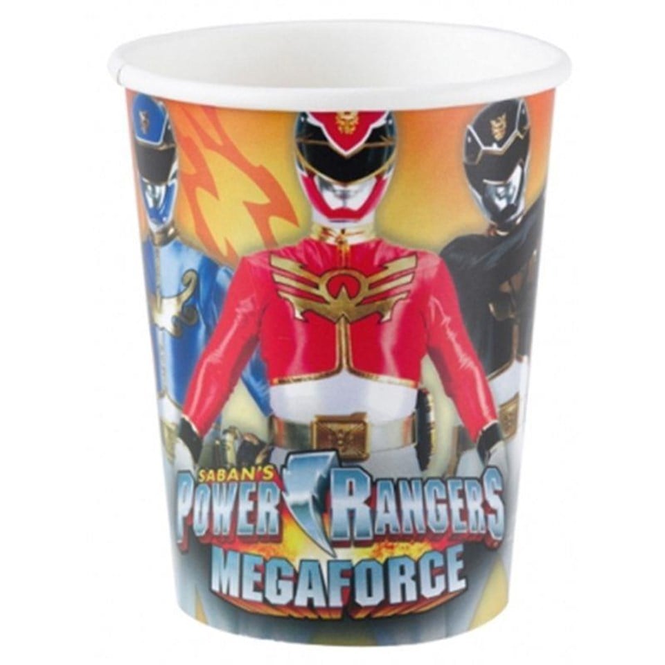 Power Rangers Süper Megaforce Bardak