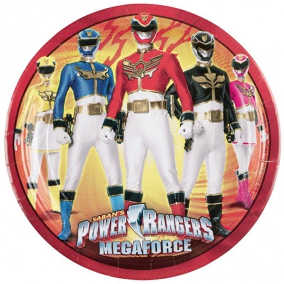 Power Rangers Süper Megaforce Tabak 