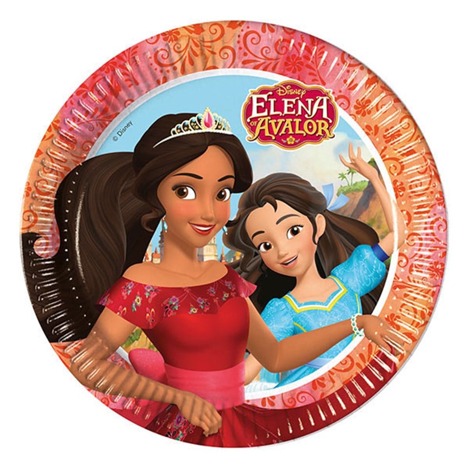 Prenses Elena Kağıt Tabak