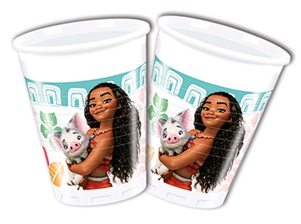 Prenses Moana Plastik Bardak