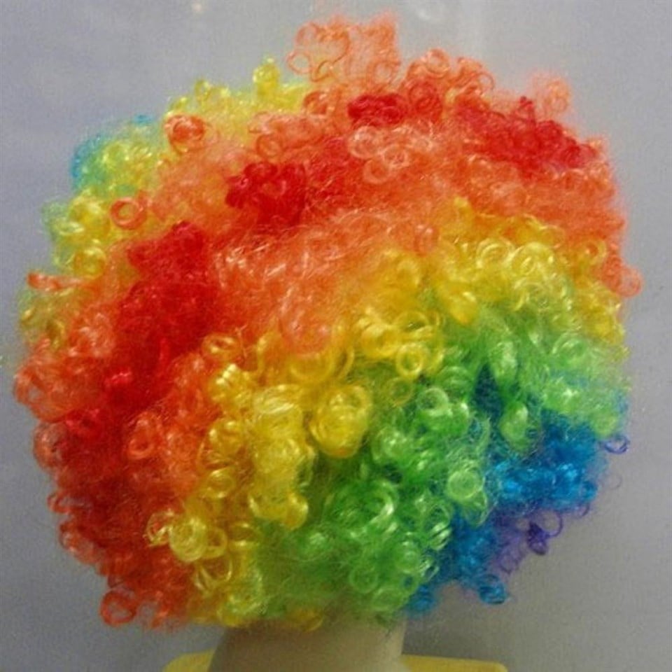 Renkli Palyaço Peruğu
