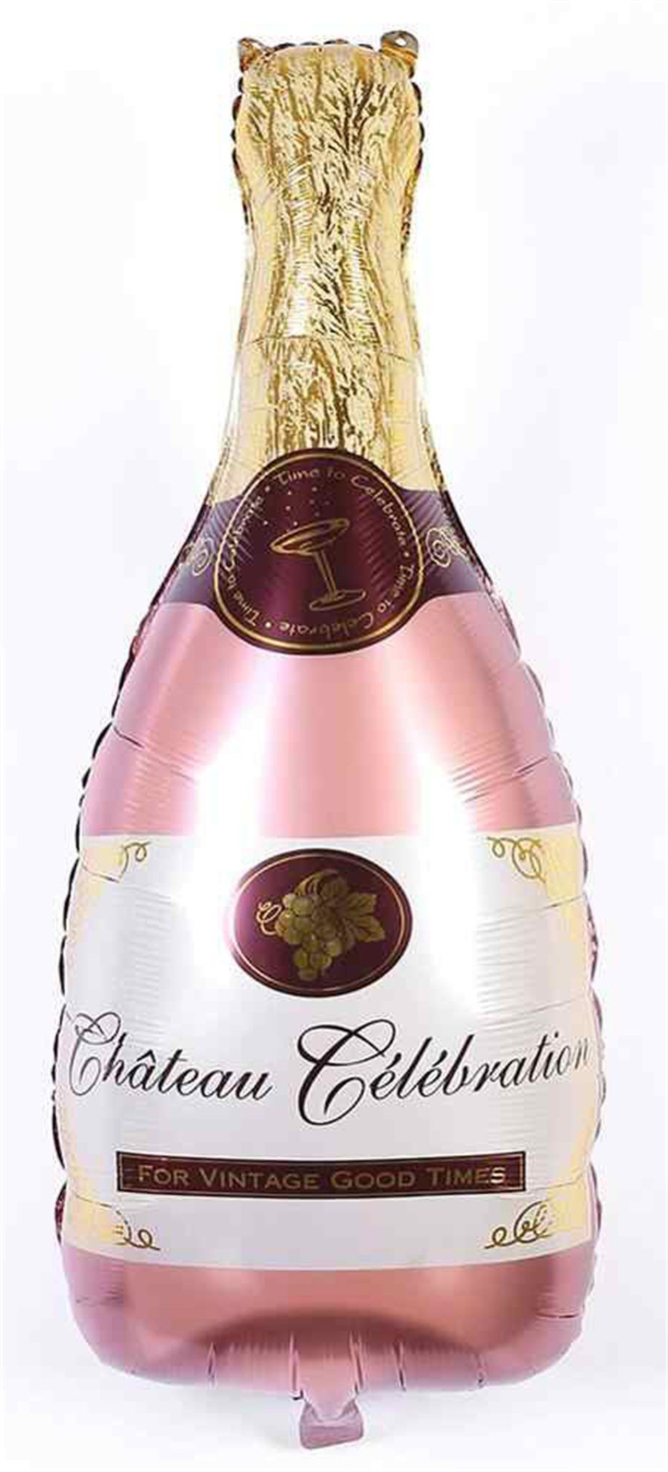 Şampanya Şişesi Rose Supershape Folyo Balon