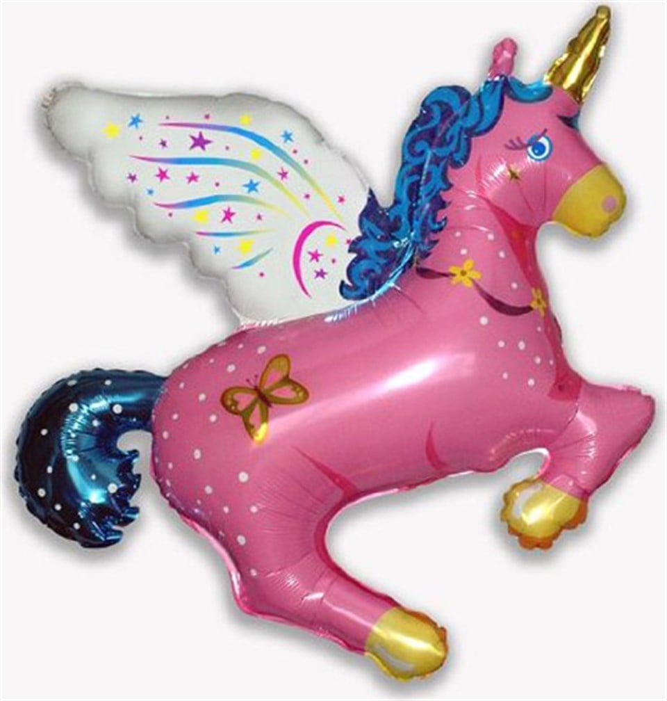 Uçan At, Unicorn, Supershape Folyo Balon