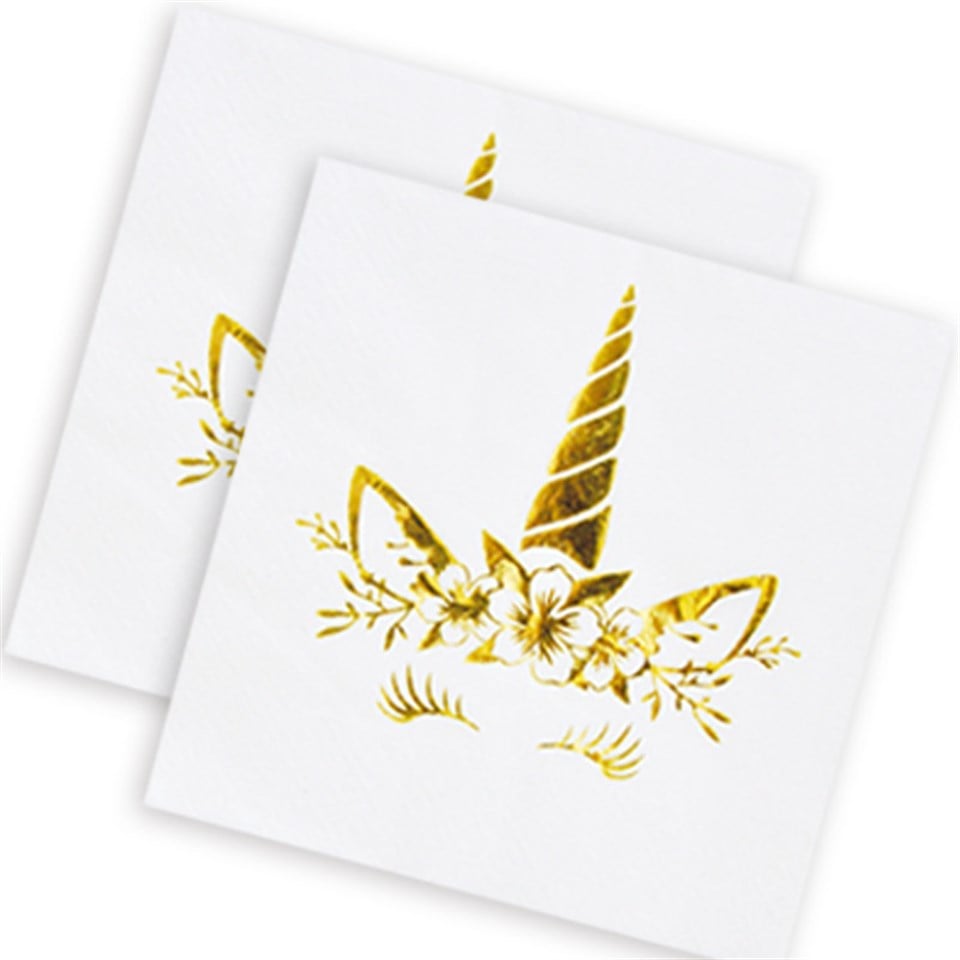 Unicorn Gold, Peçete 16'lı