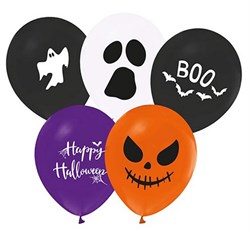 Halloween Karakterleri Balon 8li Paket