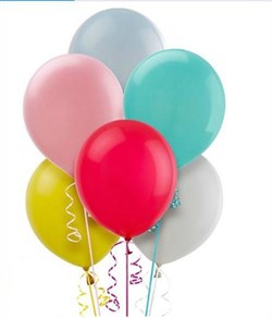 Karışık Renkli Balon, 8li Paket