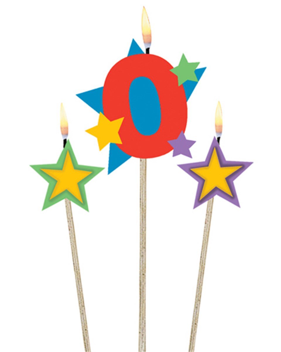 0 Mum, Yıldız Dekorlu