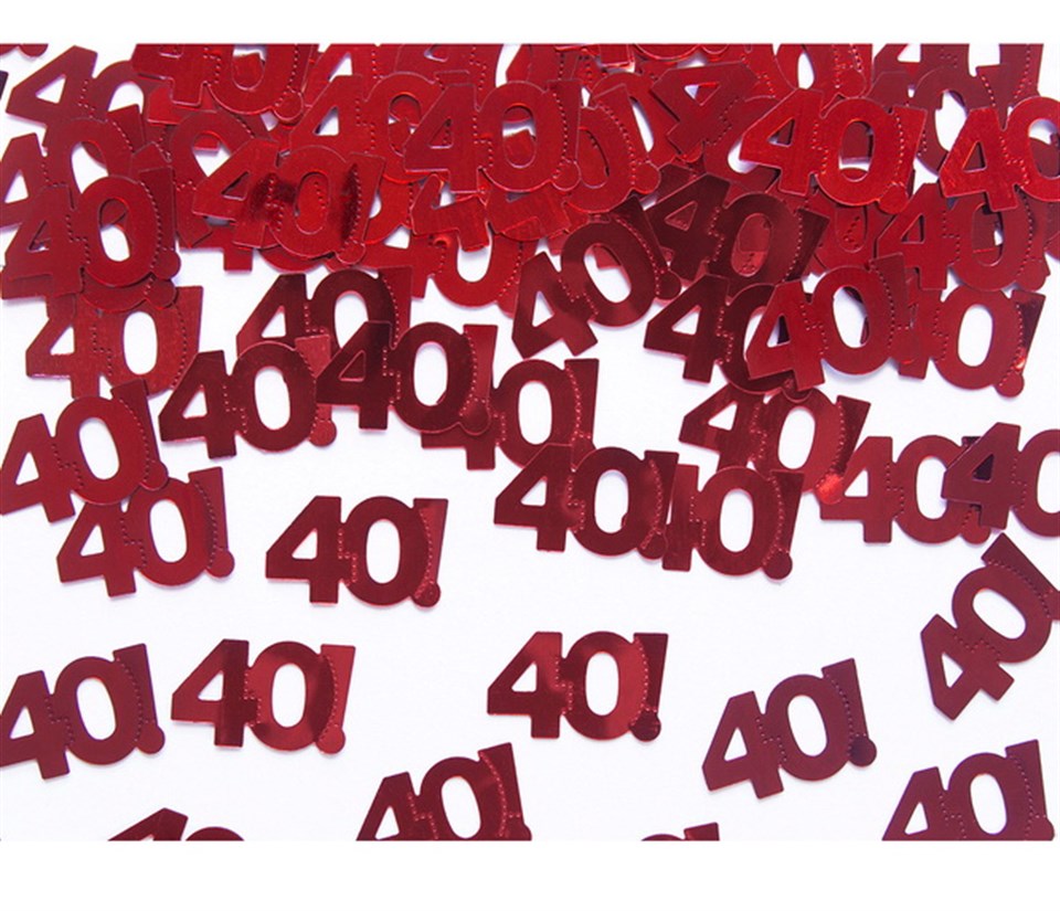 40 Yaş Konfeti