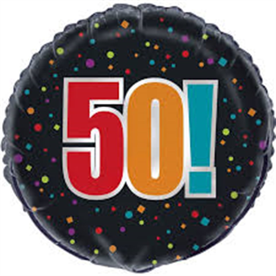 50 Yaş, Folyo Balon